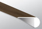 Adlar ( OVERLAPPING STAIR NOSE [ Wood • Ultra Matte • Dark ] - LVT * LUXURY VINYL TRIM ) | 2 1/4" X 1" X 94"