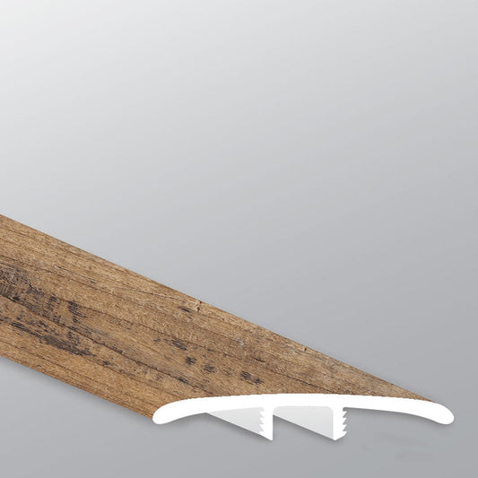Aged Hickory ( T MOLDING [ Wood • Matte • Medium ] - LVT * LUXURY VINYL TRIM ) | 1 3/4" X 1/4" X 94"