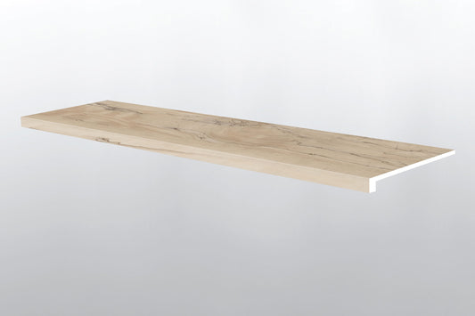 Akadia ( STAIR TREAD EASED EDGE [ Wood • Matte • Light ] - LVT * LUXURY VINYL TRIM ) | 1 1/2" X 1/4" X 47 1/2"