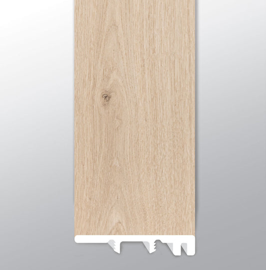 Austell Grove ( END CAP [ Wood • Matte • Light ] - LVT * LUXURY VINYL TRIM ) | 1 1/2" X 1/4" X 94"
