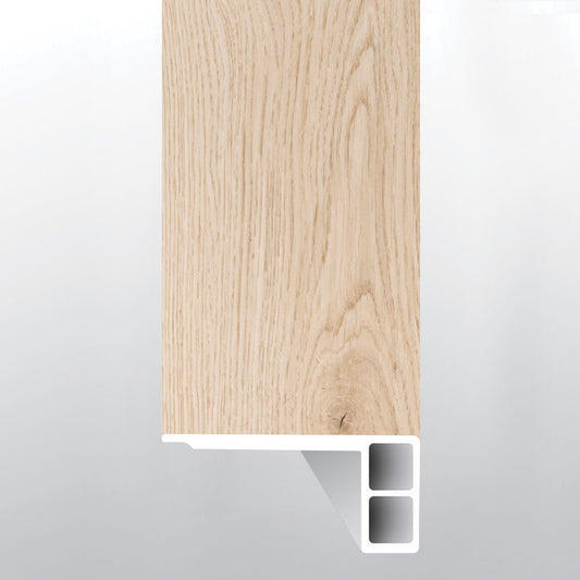 Austell Grove ( FLUSH STAIR NOSE EASED EDGE [ Wood • Matte • Light ] - LVT * LUXURY VINYL TRIM ) | 2 3/4" X 3/4" X 94"