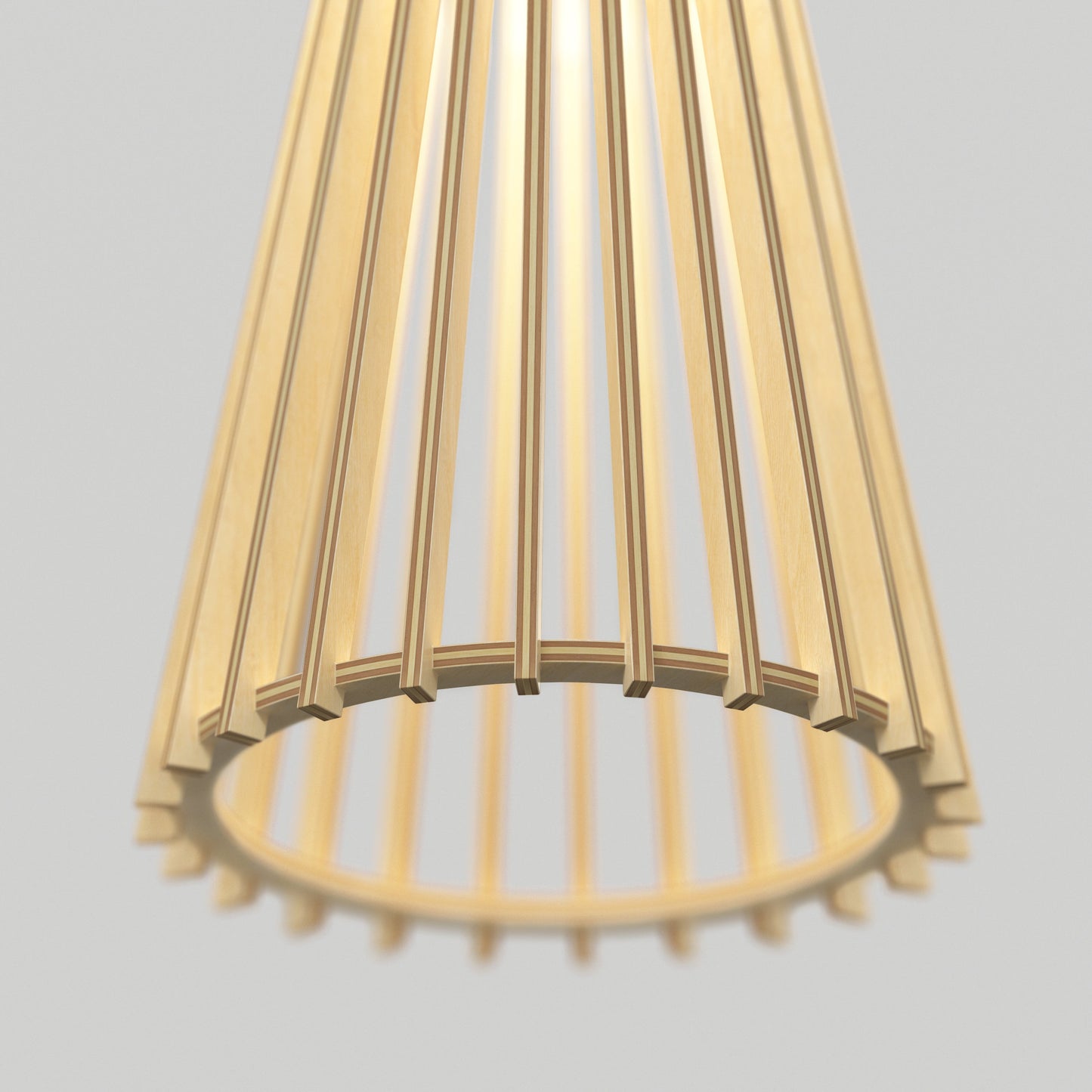 Kiyo modern LED pendant 3 CCT