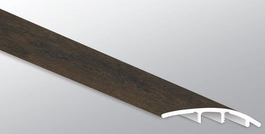 Barrell ( REDUCER [ Wood • Matte • Dark ] - LVT * LUXURY VINYL TRIM ) | 1 3/4" X 3/8" X 94"