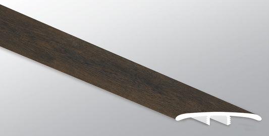 Barrell ( T MOLDING [ Wood • Matte • Dark ] - LVT * LUXURY VINYL TRIM ) | 1 3/4" X 1/4" X 94"