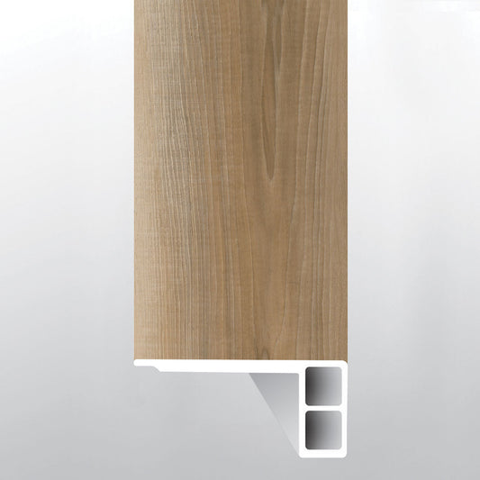 Bayhill Blonde ( FLUSH STAIR NOSE EASED EDGE [ Wood • Matte • Medium ] - LVT * LUXURY VINYL TRIM ) | 2 3/4" X 3/4" X 94"