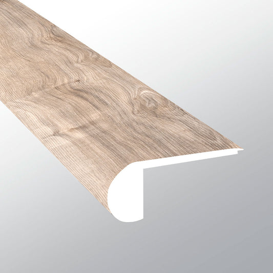 Bayhill Blonde ( FLUSH STAIR NOSE [ Wood • Matte • Medium ] - LVT * LUXURY VINYL TRIM ) | 2 3/4" X 3/4" X 94"
