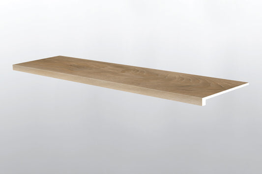 Bayhill Blonde ( STAIR TREAD EASED EDGE [ Wood • Matte • Medium ] - LVT * LUXURY VINYL TRIM ) | 1 1/2" X 1/4" X 47 1/2"