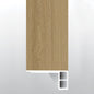 Bayside Buff ( FLUSH STAIR NOSE EASED EDGE [ Wood • Matte • Medium ] - LVT * LUXURY VINYL TRIM ) | 2 3/4" X 3/4" X 94"