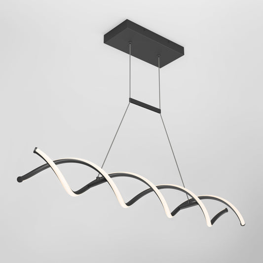 DNA Linear LED modern pendant light
