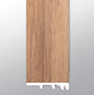 Bellamy Brooks ( END CAP [ Wood • Matte • Medium ] - LVT * LUXURY VINYL TRIM ) | 1 1/2" X 1/4" X 94"