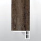 Bembridge ( FLUSH STAIR NOSE EASED EDGE [ Wood • Matte • Dark ] - LVT * LUXURY VINYL TRIM ) | 2 3/4" X 3/4" X 94"