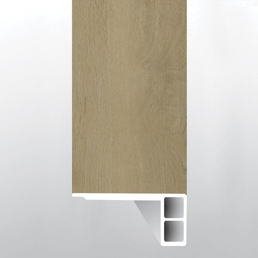 BENTON BLONDE ( FLUSH STAIR NOSE EASED EDGE [ Wood • Matte • Medium ] - LVT * LUXURY VINYL TRIM ) | 2 3/4" X 3/4" X 94"