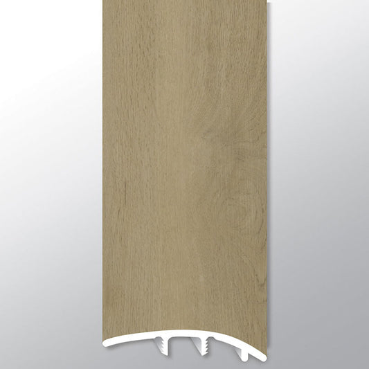 BENTON BLONDE ( REDUCER [ Wood • Matte • Medium ] - LVT * LUXURY VINYL TRIM ) | 1 3/4" X 3/8" X 94"