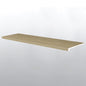 BENTON BLONDE ( STAIR TREAD EASED EDGE [ Wood • Matte • Medium ] - LVT * LUXURY VINYL TRIM ) | 1 1/2" X 1/4" X 47 1/2"