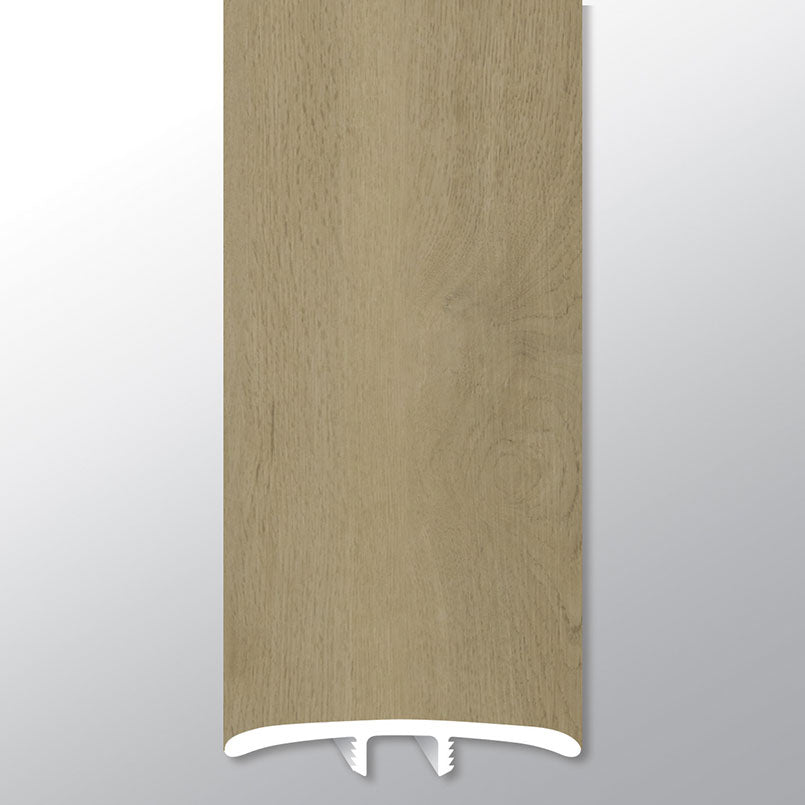 BENTON BLONDE ( T MOLDING [ Wood • Matte • Medium ] - LVT * LUXURY VINYL TRIM ) | 1 3/4" X 1/4" X 94"