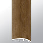 BERGEN HILLS ( REDUCER [ Wood • Matte • Dark ] - LVT * LUXURY VINYL TRIM ) | 1 3/4" X 3/8" X 94"