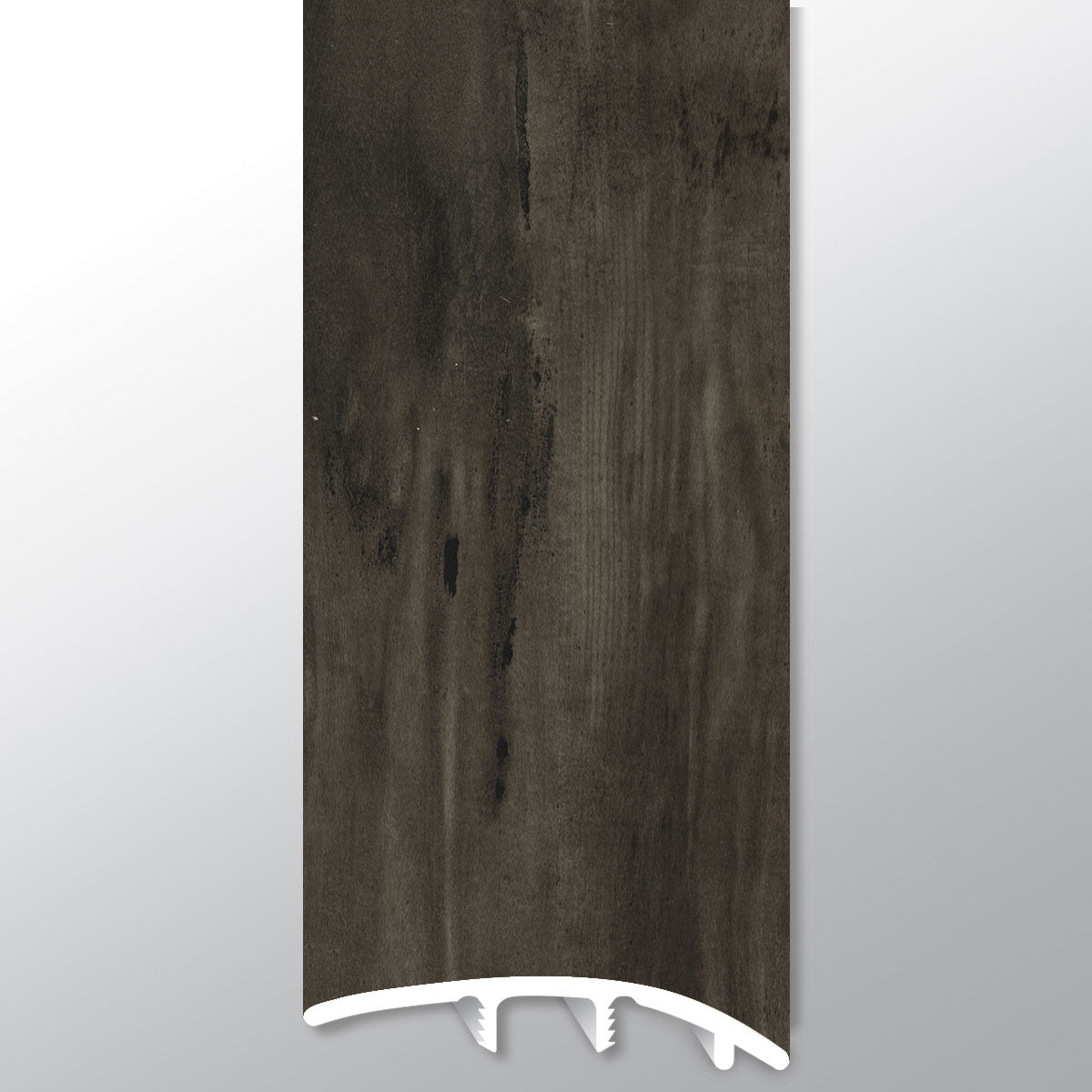 Billingham ( REDUCER [ Wood • Matte • Dark ] - LVT * LUXURY VINYL TRIM ) | 1 3/4" X 3/8" X 94"
