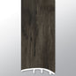 Billingham ( REDUCER [ Wood • Matte • Dark ] - LVT * LUXURY VINYL TRIM ) | 1 3/4" X 3/8" X 94"