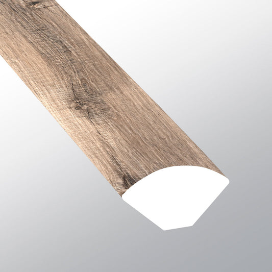 Blythe ( QUARTER ROUND [ Wood • Matte • Medium ] - LVT * LUXURY VINYL TRIM ) | 5/8" X 3/4" X 94"