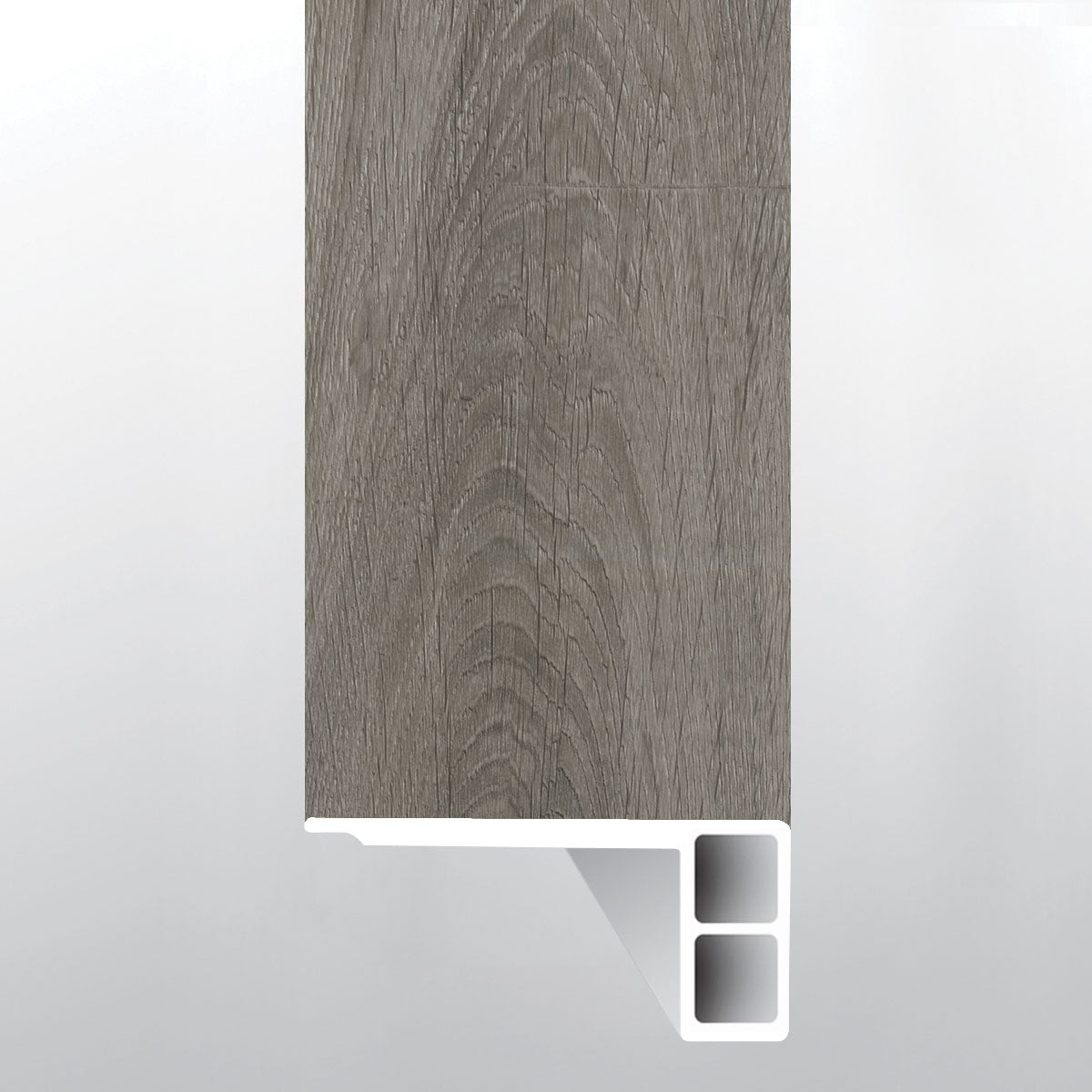 Bracken Hill ( FLUSH STAIR NOSE EASED EDGE [ Wood • Matte • Medium ] - LVT * LUXURY VINYL TRIM ) | 2 3/4" X 3/4" X 94"