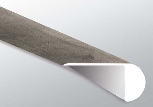 Bracken Hill ( OVERLAPPING STAIR NOSE [ Wood • Matte • Medium ] - LVT * LUXURY VINYL TRIM ) | 2 1/4" X 1" X 94"