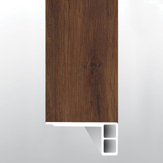 Braly ( FLUSH STAIR NOSE EASED EDGE [ Wood • Matte • Dark ] - LVT * LUXURY VINYL TRIM ) | 2 3/4" X 3/4" X 94"