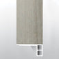 Brianka ( FLUSH STAIR NOSE EASED EDGE [ Wood • Matte • Medium ] - LVT * LUXURY VINYL TRIM ) | 2 3/4" X 3/4" X 94"