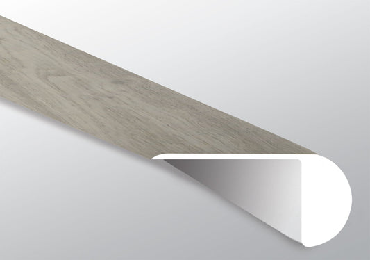Brianka ( OVERLAPPING STAIR NOSE [ Wood • Matte • Medium ] - LVT * LUXURY VINYL TRIM ) | 2 1/4" X 1" X 94"