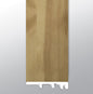 Brookline ( END CAP [ Wood • Matte • Medium ] - LVT * LUXURY VINYL TRIM ) | 1 1/2" X 1/4" X 94"