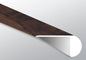 Burnished Acacia ( OVERLAPPING STAIR NOSE [ Wood • Matte • Dark ] - LVT * LUXURY VINYL TRIM ) | 2 1/4" X 1" X 94"