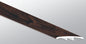 Burnished Acacia ( T MOLDING [ Wood • Matte • Dark ] - LVT * LUXURY VINYL TRIM ) | 1 3/4" X 1/4" X 94"