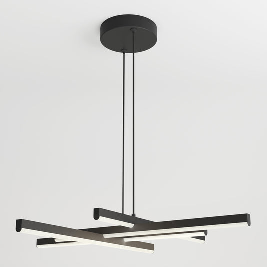 Grid LED pendant light
