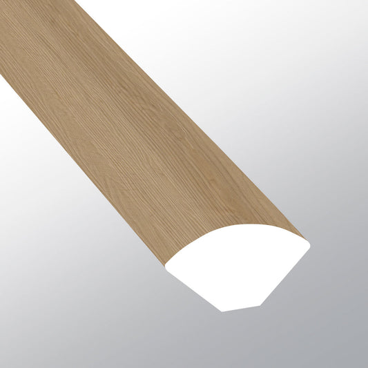 Cabana ( QUARTER ROUND [ Wood • Matte • Medium ] - LVT * LUXURY VINYL TRIM ) | 5/8" X 3/4" X 94"