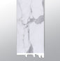 Calacatta Legend ( END CAP [ Marble • Matte • Light ] - LVT * LUXURY VINYL TRIM ) | 1 1/2" X 1/4" X 94"