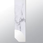 Calacatta Legend ( QUARTER ROUND [ Marble • Matte • Light ] - LVT * LUXURY VINYL TRIM ) | 5/8" X 3/4" X 94"