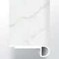 Calacatta Marbello ( FLUSH STAIR NOSE [ Marble • Matte • Light ] - LVT * LUXURY VINYL TRIM ) | 2 3/4" X 3/4" X 94"