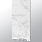 Carrara Avell ( REDUCER [ Marble • Matte • Light ] - LVT * LUXURY VINYL TRIM ) | 1 3/4" X 3/8" X 94"