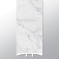 Carrara Avell ( T MOLDING [ Marble • Matte • Light ] - LVT * LUXURY VINYL TRIM ) | 1 3/4" X 1/4" X 94"