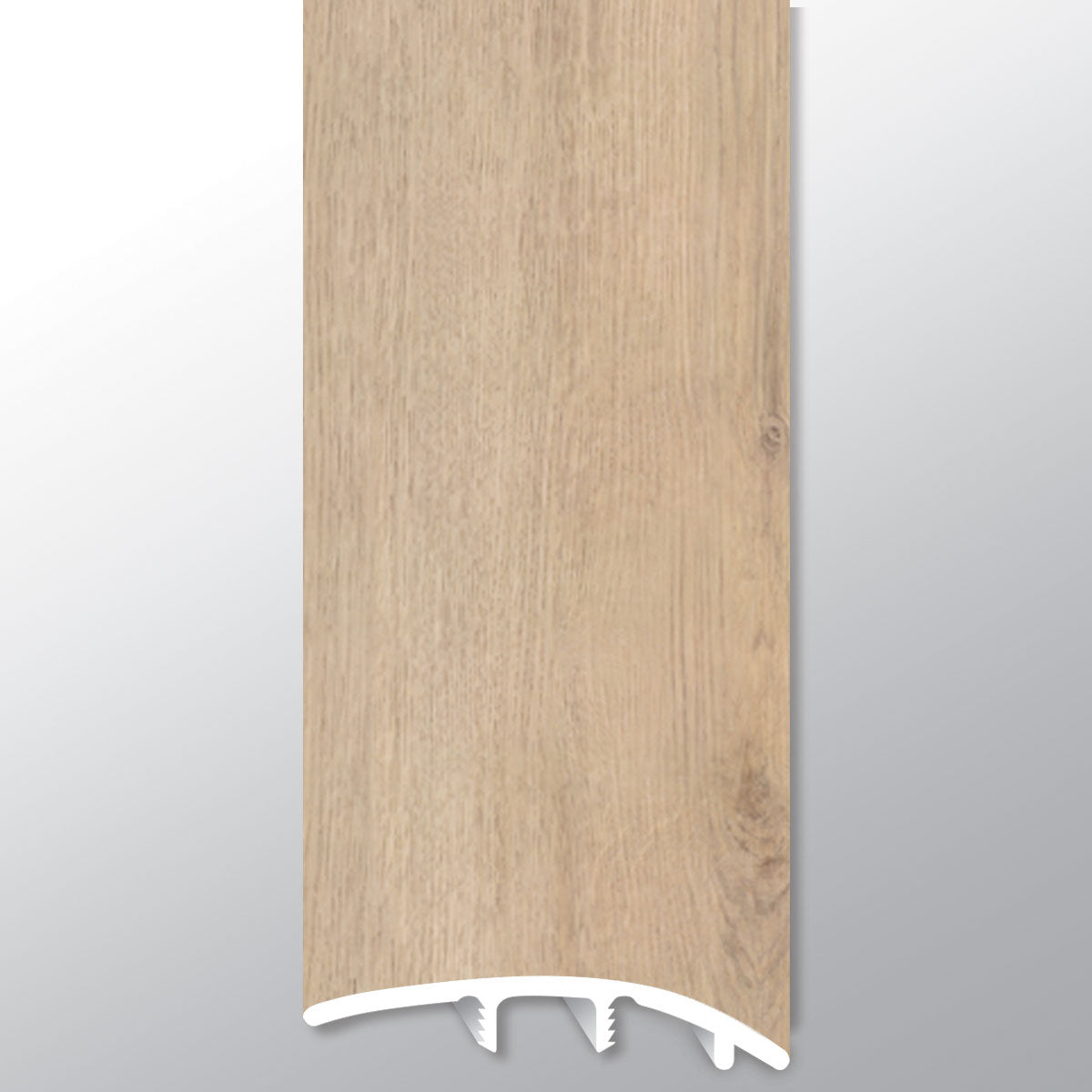 Chester Hills ( REDUCER [ Wood • Matte • Light ] - LVT * LUXURY VINYL TRIM ) | 1 3/4" X 3/8" X 94"