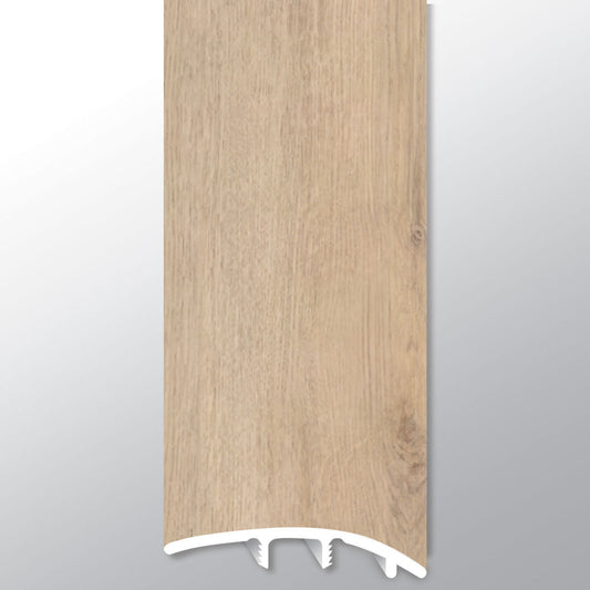 Chester Hills ( REDUCER [ Wood • Matte • Light ] - LVT * LUXURY VINYL TRIM ) | 1 3/4" X 3/8" X 94"
