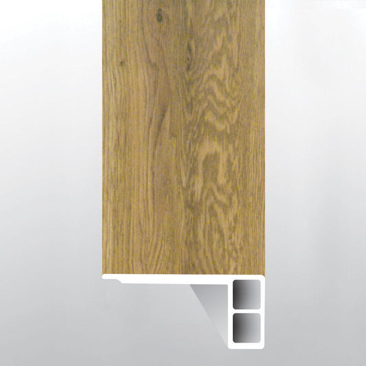 Colston Park ( FLUSH STAIR NOSE EASED EDGE [ Wood • Matte • Medium ] - LVT * LUXURY VINYL TRIM ) | 2 3/4" X 3/4" X 94"