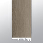 Cranton ( END CAP [ Wood • Matte • Medium ] - LVT * LUXURY VINYL TRIM ) | 1 1/2" X 1/4" X 94"