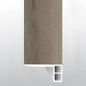 Cranton ( FLUSH STAIR NOSE EASED EDGE [ Wood • Matte • Medium ] - LVT * LUXURY VINYL TRIM ) | 2 3/4" X 3/4" X 94"