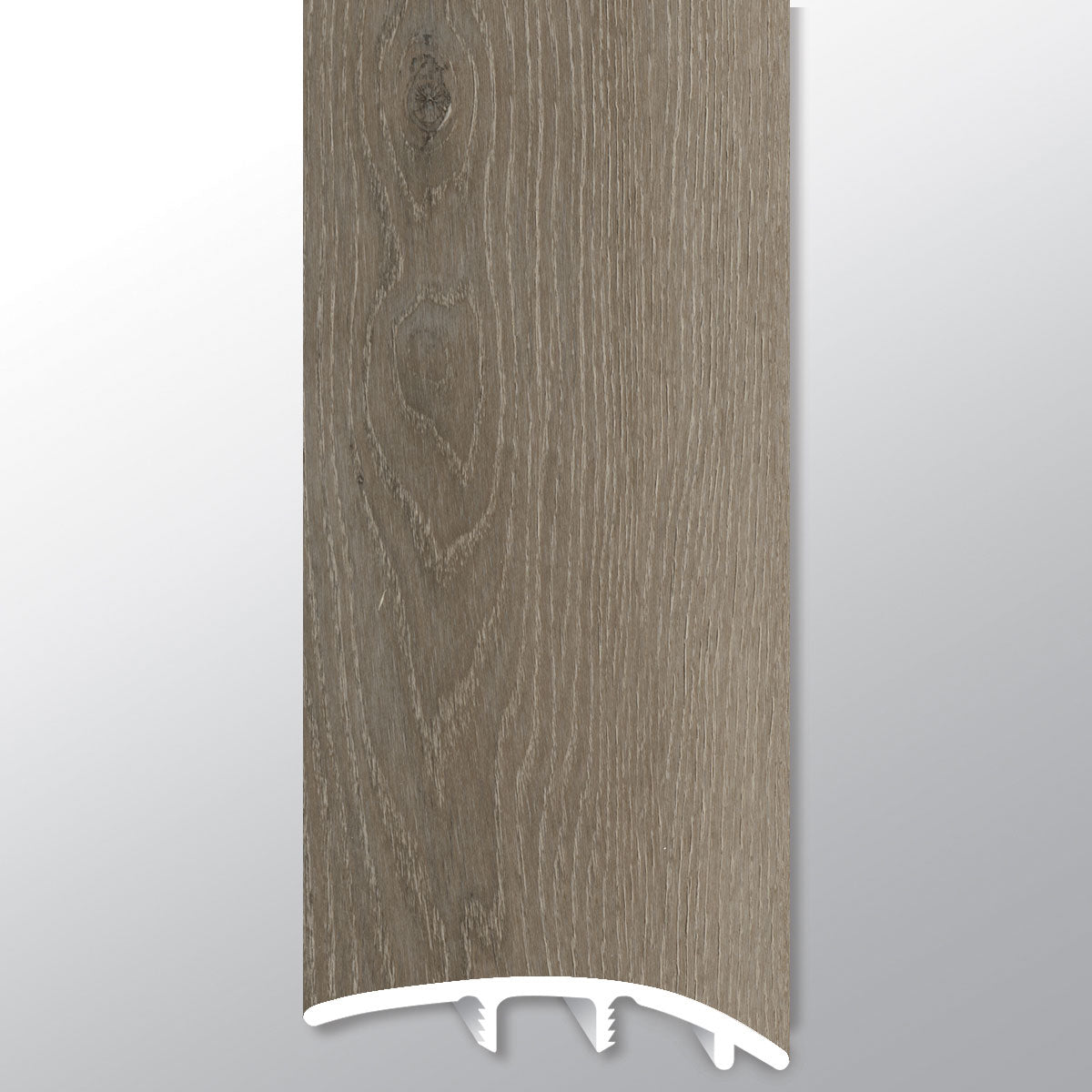 Cranton ( REDUCER [ Wood • Matte • Medium ] - LVT * LUXURY VINYL TRIM ) | 1 3/4" X 3/8" X 94"