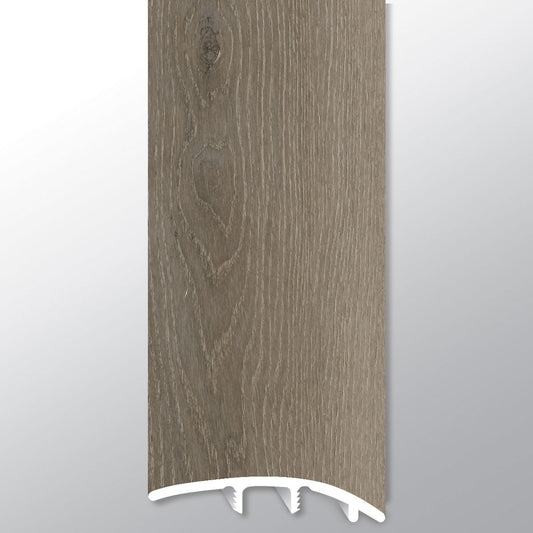 Cranton ( REDUCER [ Wood • Matte • Medium ] - LVT * LUXURY VINYL TRIM ) | 1 3/4" X 3/8" X 94"