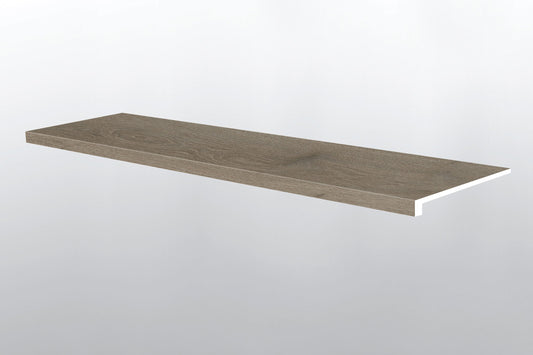 Cranton ( STAIR TREAD EASED EDGE [ Wood • Matte • Medium ] - LVT * LUXURY VINYL TRIM ) | 1 1/2" X 1/4" X 47 1/2"