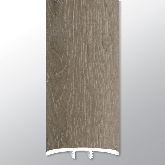 Cranton ( T MOLDING [ Wood • Matte • Medium ] - LVT * LUXURY VINYL TRIM ) | 1 3/4" X 1/4" X 94"