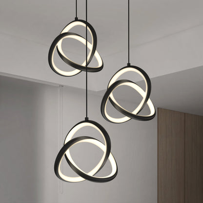 Zephyr 3-light LED pendant