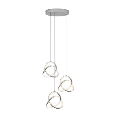 Zephyr 3-light LED pendant
