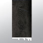 Dakworth ( END CAP [ Wood • Matte • Dark ] - LVT * LUXURY VINYL TRIM ) | 1 1/2" X 1/4" X 94"